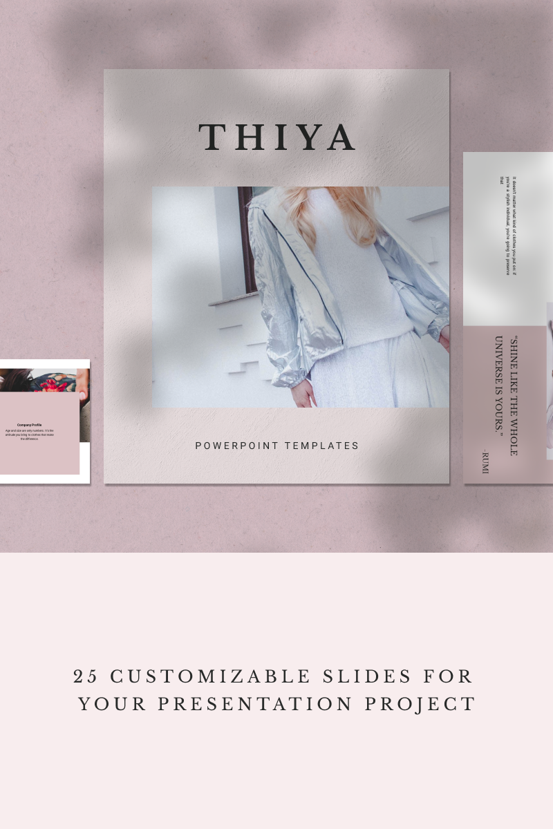 THIYA PowerPoint Template - screenshot