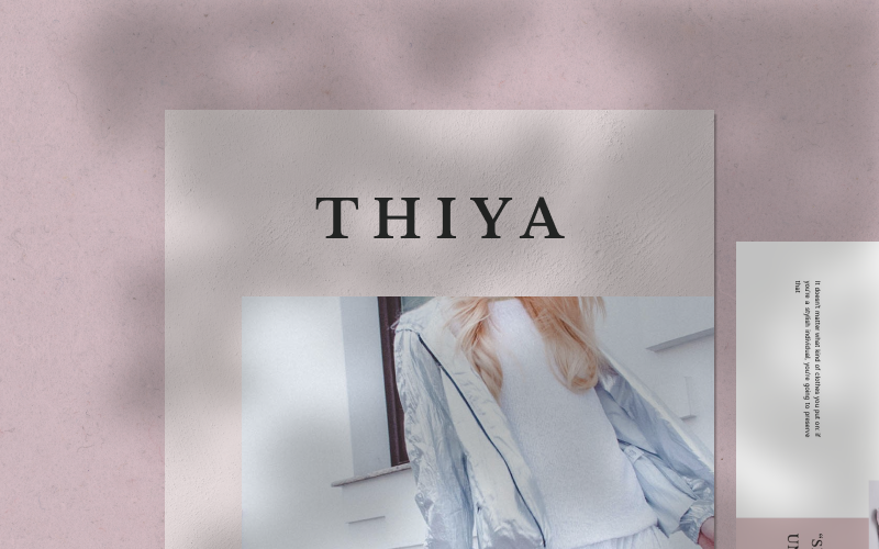 THIYA PowerPoint template PowerPoint Template