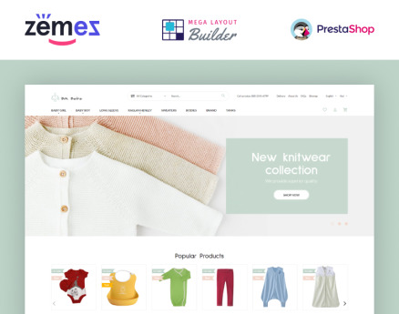 Bon Bebe - Kids Shop Design Template PrestaShop Theme