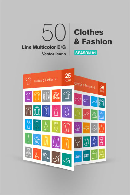 Template #93204 Icon Fashion Webdesign Template - Logo template Preview