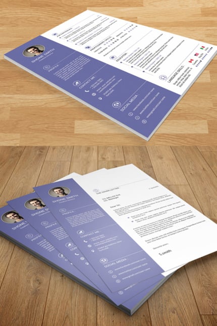 Kit Graphique #93293 Resume Cv Divers Modles Web - Logo template Preview