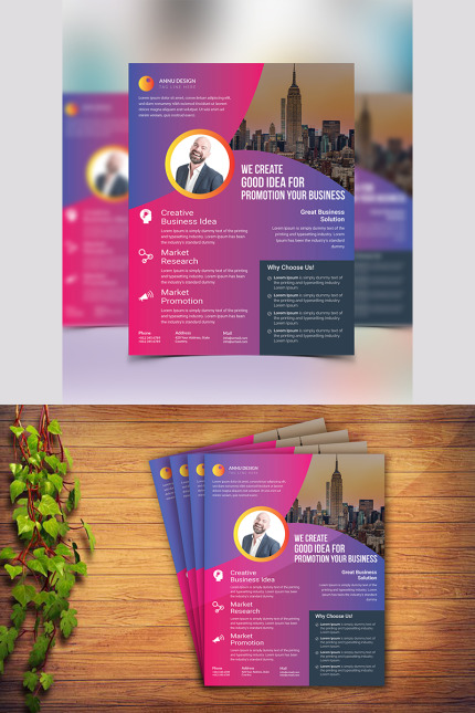 Kit Graphique #93298 Flyer Corporate Divers Modles Web - Logo template Preview