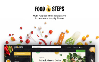 Food Steps - The Organic & Food Responsive Shopify Theme