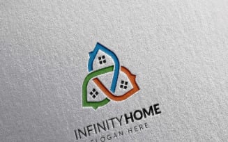 Infinity Home Logo Template