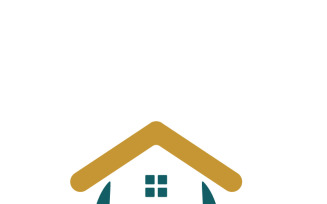 Repair Home Logo Template
