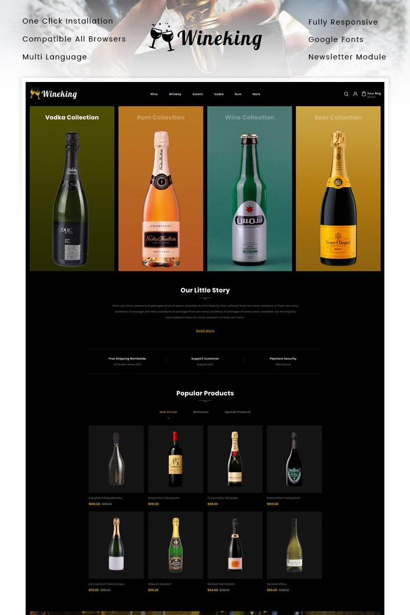 WineKing - Wine Store №93262