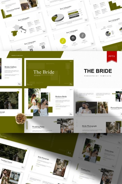 Template #93357 Love Wedding Webdesign Template - Logo template Preview