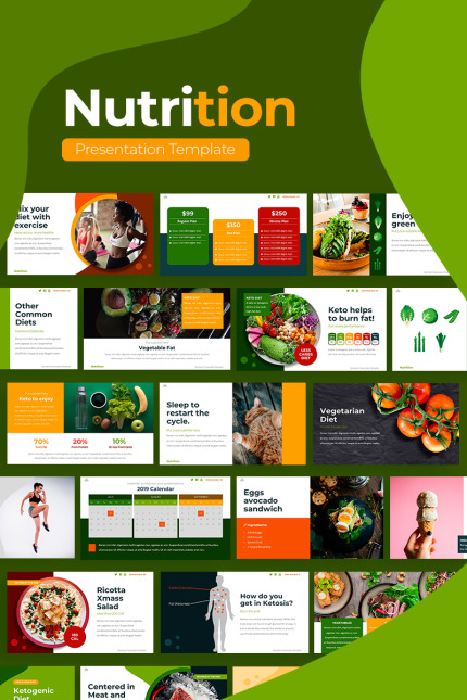 Template #93364 Diet Keto Webdesign Template - Logo template Preview