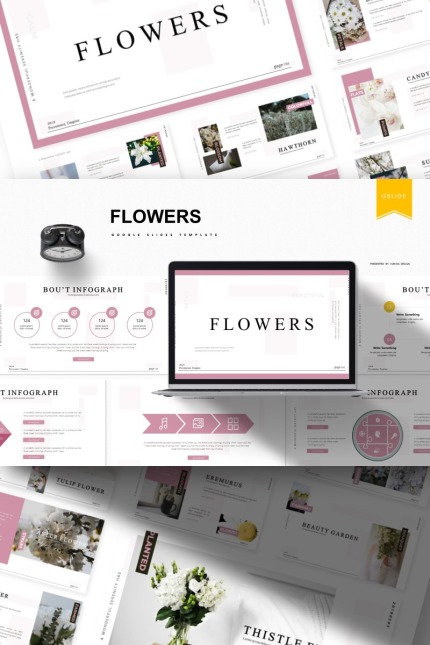 Template #93374 Summer Floral Webdesign Template - Logo template Preview