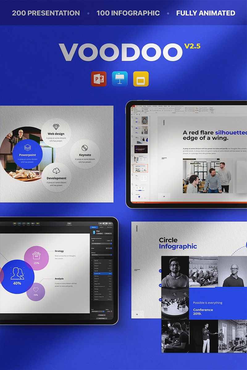 Voodoo - v2.5 PowerPoint Template - screenshot