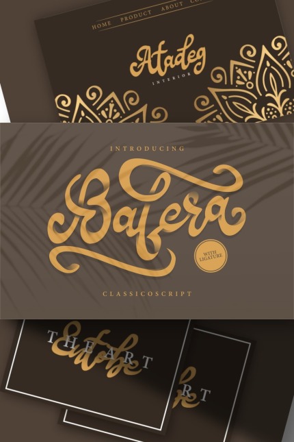 Template #93403 Typography Script Webdesign Template - Logo template Preview