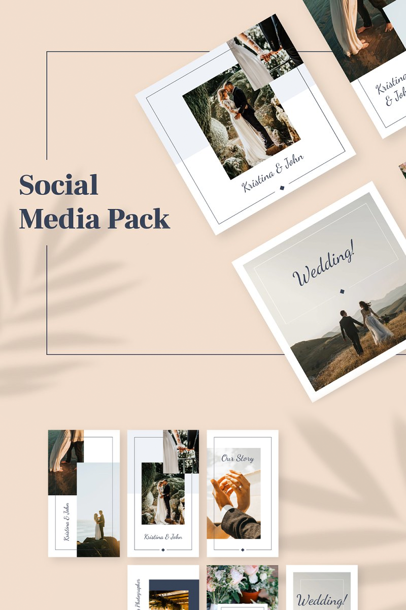 Wedding Instagram Pack Social Media Template