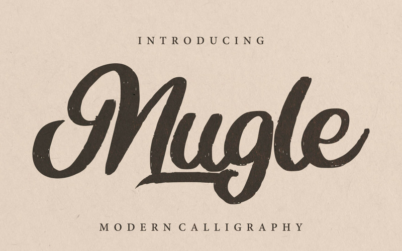 Mugle | Modern Calligraphy Cursive Font