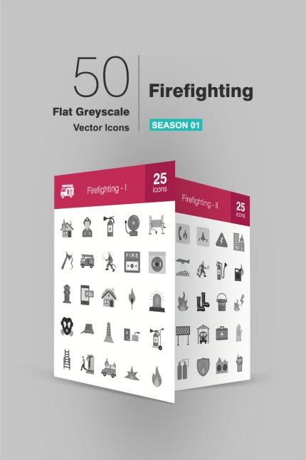 Kit Graphique #93554 Icon Firefighting Web Design - Logo template Preview