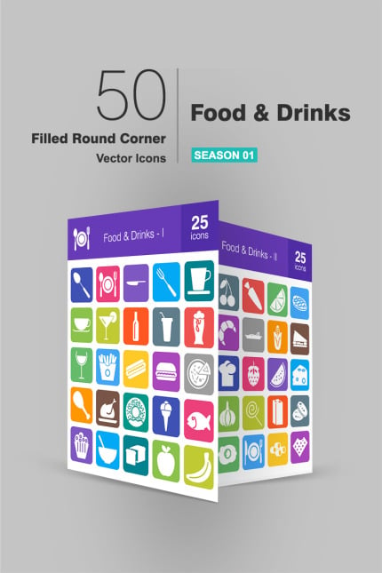 Template #93579 Icon Drinks Webdesign Template - Logo template Preview