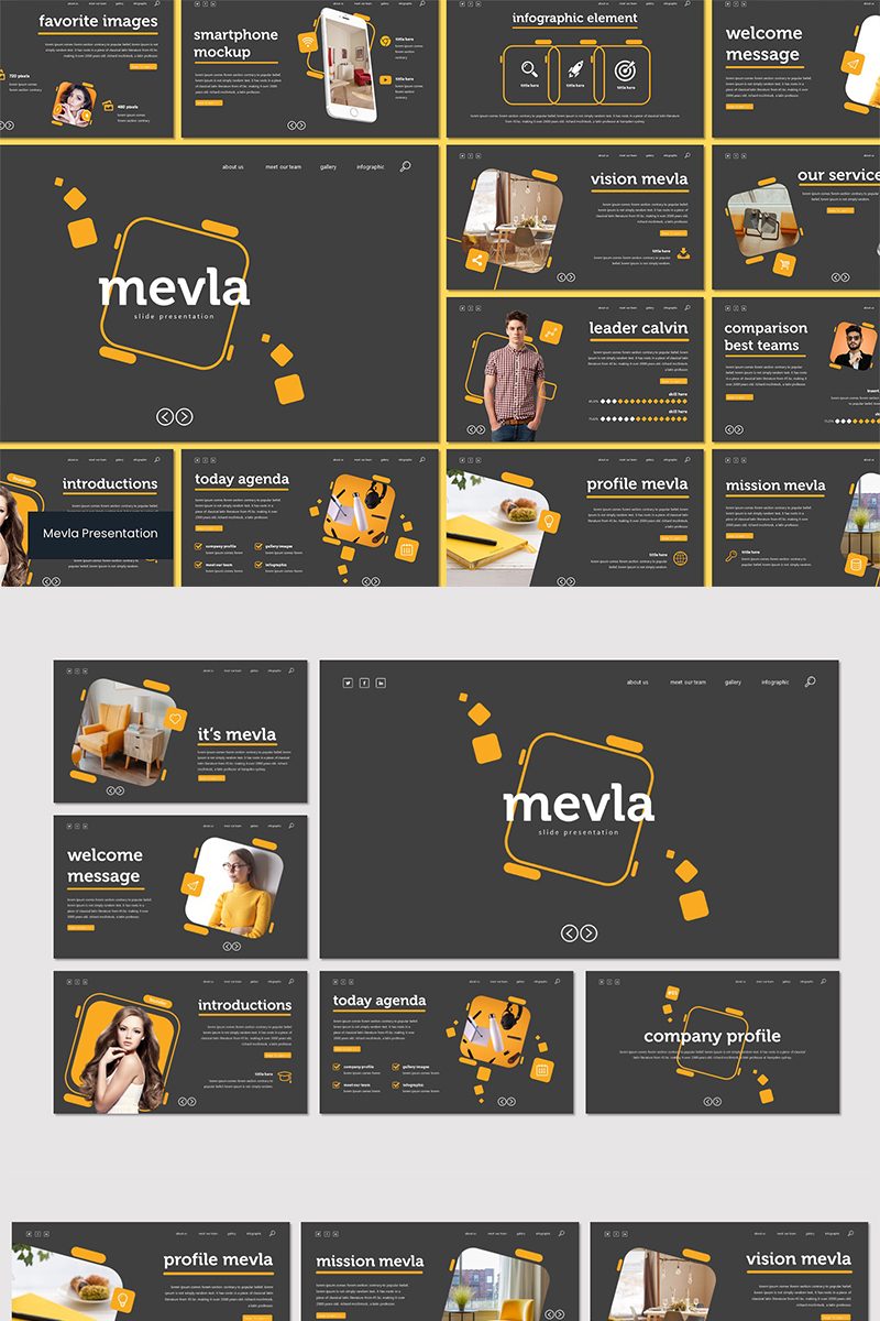 "Mevla" Keynote Template №93541