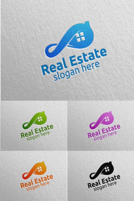 Template #93673 Real Estate Webdesign Template - Logo template Preview