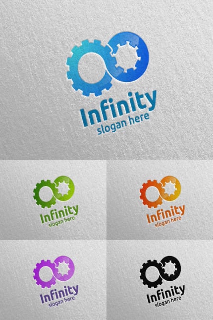 Template #93688 Infinite Multimedia Webdesign Template - Logo template Preview