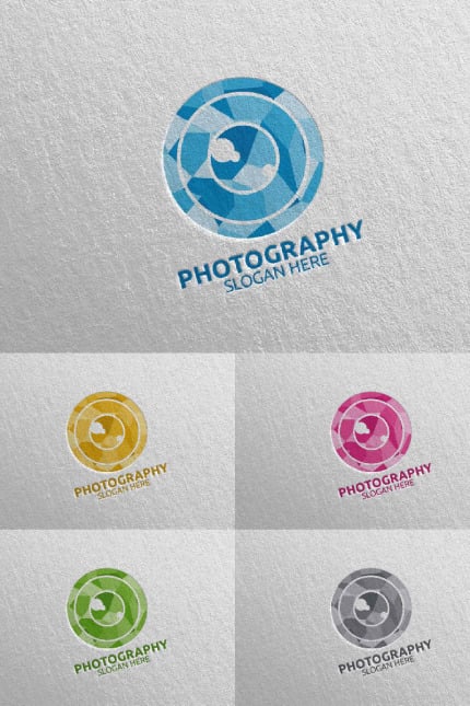 Template #93694 Photo Video Webdesign Template - Logo template Preview