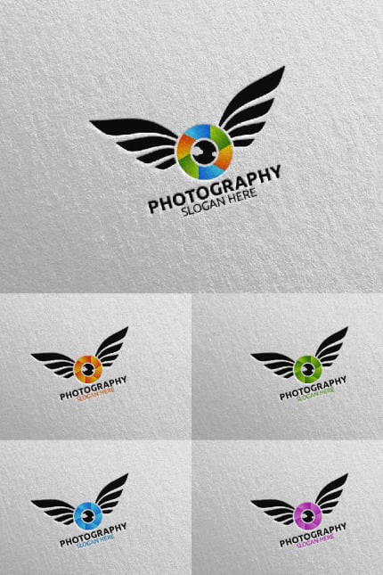 Template #93697 Photo Video Webdesign Template - Logo template Preview