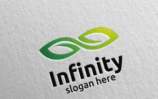 Infinity loop Design 10 Logo Template