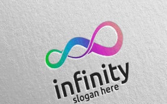Infinity loop Design 34 Logo Template