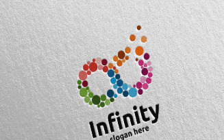 Infinity loop Design 7 Logo Template