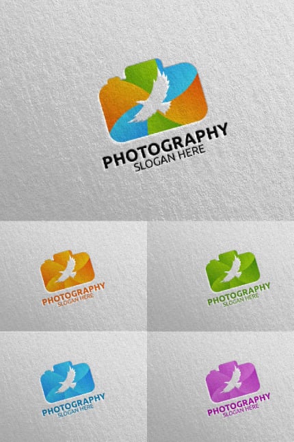 Template #93700 Photo Video Webdesign Template - Logo template Preview