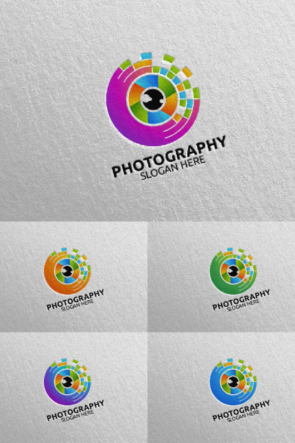 Template #93704 Photo Video Webdesign Template - Logo template Preview