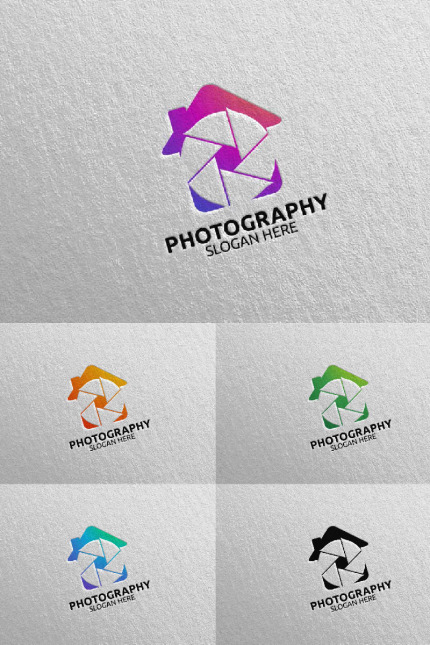 Template #93710 Photo Video Webdesign Template - Logo template Preview