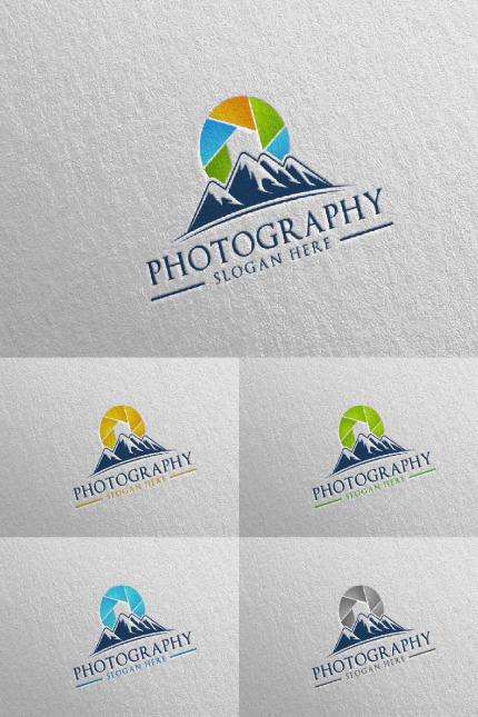 Template #93716 Photo Video Webdesign Template - Logo template Preview