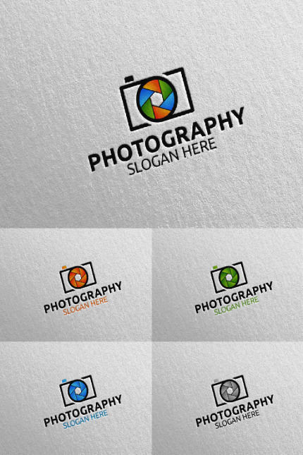 Template #93726 Photo Video Webdesign Template - Logo template Preview