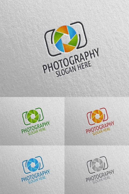 Template #93731 Photo Video Webdesign Template - Logo template Preview