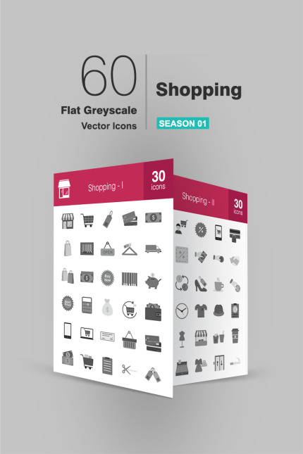 Template #93746 Icon Shopping Webdesign Template - Logo template Preview