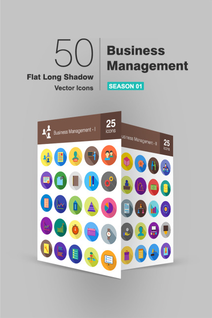 Template #93770 Icon Management Webdesign Template - Logo template Preview