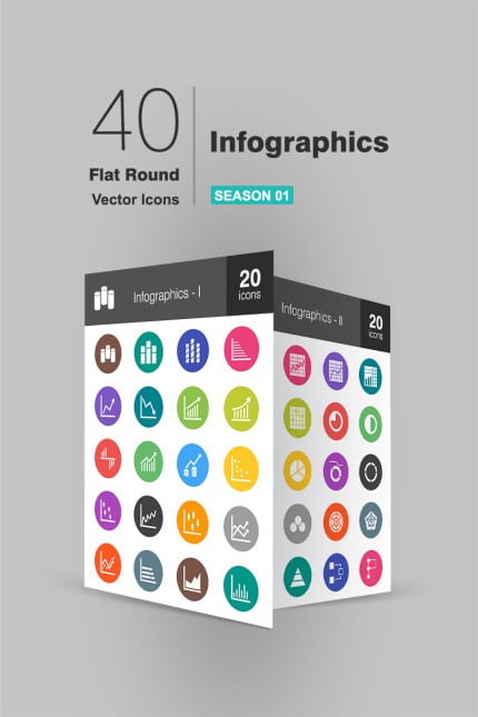Template #93775 Icon Graphs Webdesign Template - Logo template Preview