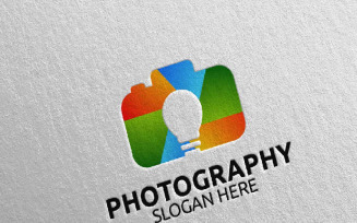 Abstract Camera Photography 11 Logo Template