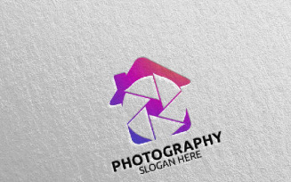 Home Camera Photography 32 Logo Template