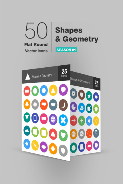 Template #93800 Icon Geometry Webdesign Template - Logo template Preview