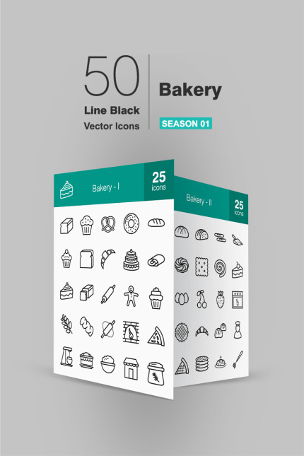 Template #93884 Icon Baked Webdesign Template - Logo template Preview
