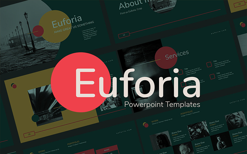 Euforia PowerPoint template PowerPoint Template