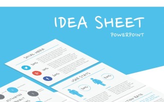 Idea Sheet PowerPoint template