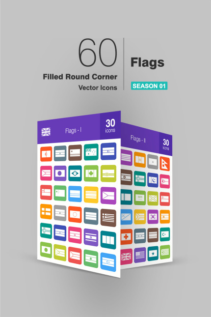Template #93910 Icon Flag Webdesign Template - Logo template Preview