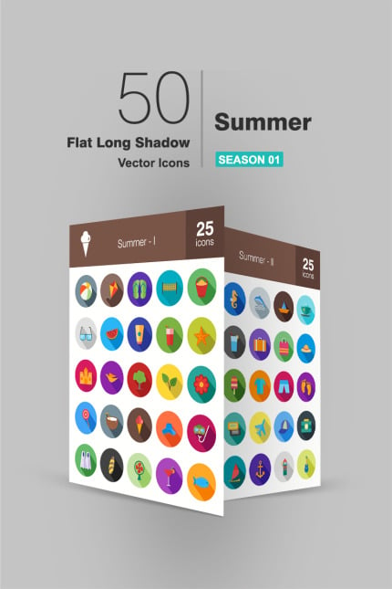 Template #93980 Icon Summer Webdesign Template - Logo template Preview