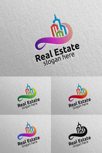 Template #93992 Real Estate Webdesign Template - Logo template Preview