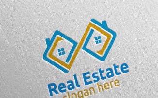 Real Estate Infinity Design 38 Logo Template