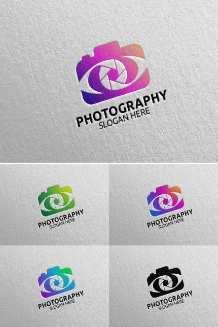 Kit Graphique #94010 Camera Photo Divers Modles Web - Logo template Preview