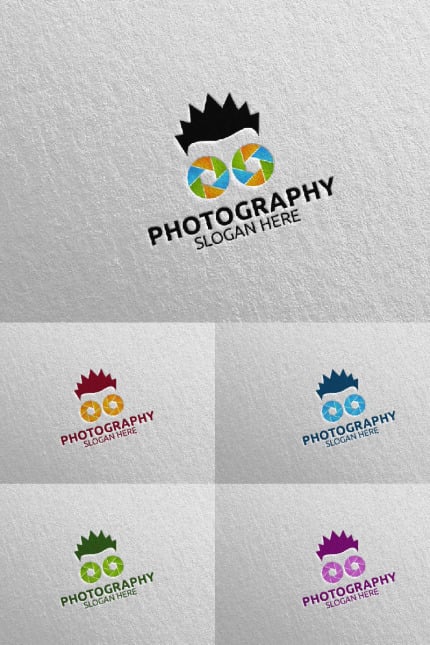 Template #94013 Photo Video Webdesign Template - Logo template Preview