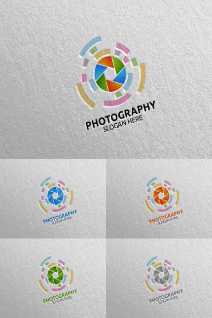 Kit Graphique #94019 Camera Photo Divers Modles Web - Logo template Preview