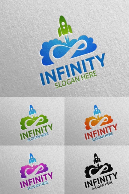 Kit Graphique #94025 Infinity Infinite Divers Modles Web - Logo template Preview